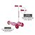 Patinete Infantil Bandeirante Skatenet LED Incitante + Base Larga Rosa - Imagem 4
