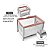 Berço Desmontável Multikids Baby DayDream Rosa até 15 kg - Imagem 6