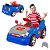 Carro Elétrico Infantil Homeplay Sout Car Race Azul - Imagem 1