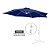 Ombrelone Mor Malibu 3m Azul - Imagem 3