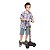 Patinete Infantil Bandeirante Max Led Ajustável Preto - Imagem 2