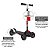 Patinete Infantil Bandeirante Max Led Ajustável Preto - Imagem 3