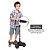 Patinete Infantil Bandeirante Max Led Ajustável Preto - Imagem 4