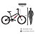 Bicicleta Infantil Caloi Expert Aro 20 A25 Preto - Imagem 8