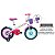 Bicicleta Infantil Caloi Ceci Aro 16 Branca - Imagem 4