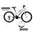 Bicicleta Infantil Caloi Ceci Aro 24 Branco - Imagem 3