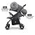 Carrinho de Bebê Multikids Baby Flick Cinza (0 a 15 kg) - Imagem 4