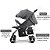 Carrinho de Bebê Multikids Baby Flick Cinza (0 a 15 kg) - Imagem 6
