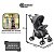 Carrinho de Bebê Multikids Baby Flick Cinza (0 a 15 kg) - Imagem 9