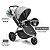 Carrinho de Bebê Litet Jogger Sway Cinza e Preto (0 a 15 kg) - Imagem 3