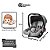 Carrinho de Bebê Multikids Baby Flick e Bebê Conforto Rest Cinza - Imagem 10