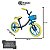 Bicicleta Balance Infantil Verden George Peppa Pig Azul +2A - Imagem 9
