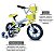 Bicicleta Infantil Verden George Peppa Pig Aro 12 Azul - Imagem 4