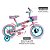 Bicicleta Infantil Verden A Casa Mágica da Gabby Aro 12 Tiffany - Imagem 5