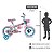 Bicicleta Infantil Verden A Casa Mágica da Gabby Aro 12 Tiffany - Imagem 8