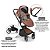 Carrinho Passeio Litet Moisés Candy Caramelo com Base Isofix - Imagem 2