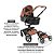 Carrinho Passeio Litet Moisés Candy Caramelo com Base Isofix - Imagem 4