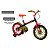 Bicicleta Infantil Caloi Power Rex Aro 16 Preto e Vermelho - Imagem 3