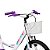 Bicicleta Infantil Caloi Ceci Aro 20 Branca - Imagem 5