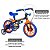 Bicicleta Infantil Nathor Hot Wheels Aro 12 com Rodinhas - Imagem 4