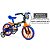 Bicicleta Infantil Nathor Hot Wheels Aro 12 com Rodinhas - Imagem 5