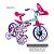 Bicicleta Infantil Nathor Barbie Aro 12 com Rodinhas - Imagem 3