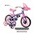 Bicicleta Infantil Nathor Minnie Aro 12 com Rodinhas - Imagem 4