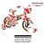 Bicicleta Infantil Nathor Pets Aro 12 com Rodinhas - Imagem 4