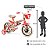 Bicicleta Infantil Nathor Pets Aro 12 com Rodinhas - Imagem 8