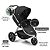 Carrinho de Bebê Litet Jogger Sway Preto Com Bebê Conforto e Base - Imagem 2