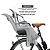 Cadeirinha de Bicicleta Thule Traseira Ridealong 2 Cinza Claro - Imagem 7