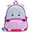 Mochila Infantil Let's GO! - Hipopótamo - Comtac Kids - Imagem 1