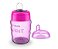 Copo Easy Sip com Bico de Silicone 260ml (+6M) - Rosa - Philips Avent - Imagem 2