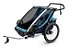Carrinho de Bebê para Gêmeos Multi. Chariot Cross.2 (até 45 kg)  - Blue Poseidon - Thule - Imagem 2