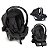 Bebê Conforto Cocoon com Base (até 13 kg) - Preto - Galzerano - Imagem 9