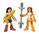 Mini-Figuras Imaginext - Mulher Maravilha e Cheetah - DC Comics - Mattel - Imagem 1