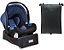 Conjunto de Bebê Conforto Touring X com Base e Protetor Solar - Azul - Imagem 1