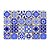 Kit 3 Tapetes de Cozinha Yuzo Português Azul - Imagem 2