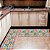 Kit 3 Tapetes de Cozinha Yuzo Natal Enfeites Colorido - Imagem 1