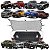 Rede Caçamba Caminhonete 140x140 Elástico Nas Pontas 8 Ganchos Hilux Frontier Ranger S10 L200 Triton Amarok Toro Rampage Maverick Dodge Ram Oroch Titano - Imagem 1