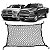 Rede Caçamba Dodge Ram Classic 1500 2500 3500 140x140 Reforçada Com Elástico Nas Pontas e Ganchos Para Separar e Conter Cargas - Imagem 2