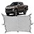 Rede Caçamba Mitsubishi L200 Triton 140x140 Reforçada Com Elástico Nas Pontas e 8 Ganchos Para Separar e Conter Cargas - Imagem 1