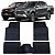 Tapete Automotivo Chevrolet S10 (2012 acima) Trailblazer Equinox Nova Montana Spin Tracker Zafira em Pvc Ecológico e Tapete do Túnel Traseiro de Brinde Tapete Universal Flash Cover Flash Tapetes - Imagem 1