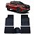 Tapete Automotivo Ram Rampage Padrão Universal (compatível) em Pvc Ecológico e Tapete do Túnel Traseiro de Brinde Tapete Universal - Imagem 1