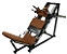 Leg press/Hack squat conjugado WG ( com trilho ) - Imagem 2