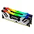 Memória RAM Kingston Fury Renegade RGB, 96GB, (2x48GB), 6400MHz, DDR5, CL32, XMP, Prata - KF564C32RSAK2-96 - Imagem 1