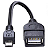 Cabo OTG V8 IT-Blue LE-0152 - Imagem 2