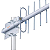 Antena Externa Para Celular 20DBI 850MHZ CF-820 Aquário - Imagem 3