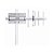 Antena Externa Para Celular 20DBI 850MHZ CF-820 Aquário - Imagem 1