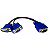 Cabo VGA Macho Para 2 VGA Fêmea IT-Blue LE-5514 - Imagem 2